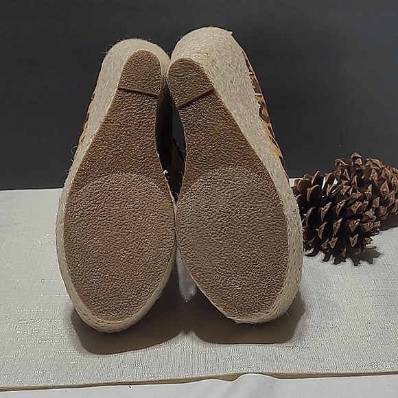 Sz 9/10 Rue21 Animal Print wedges - Picture 6 of 7